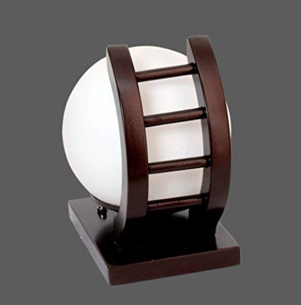Das-P-WL Imperial Gen-2040 Wall Lamp, Brown - WOODEN, BROWN, WHITE, NA
